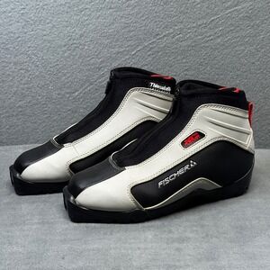 Fischer XC Comfort Cross Country Ski Boots Thinsulate NNN EU 40 Black White